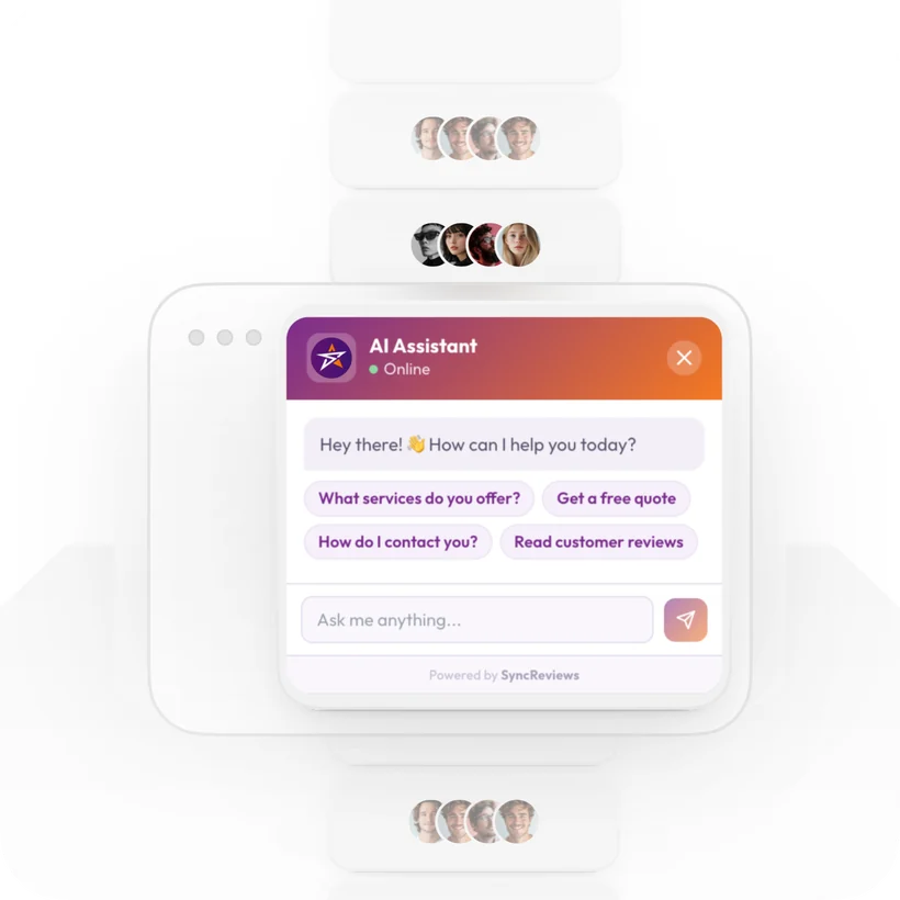 AI chatbot converting leads