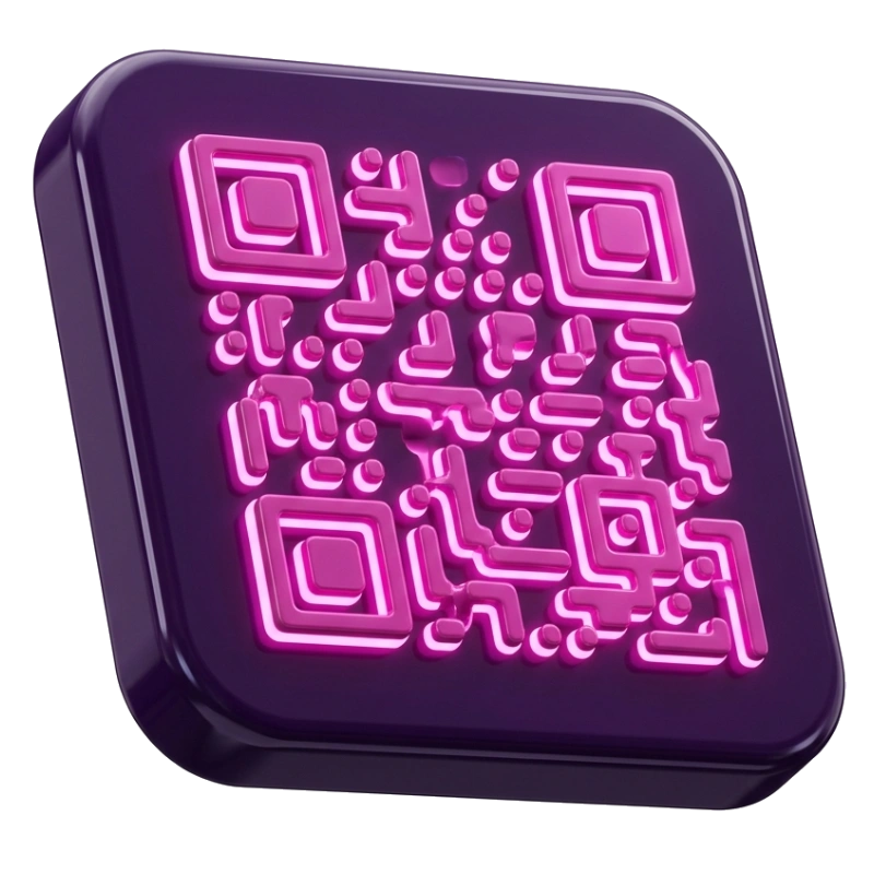Contractor showing Sync Reviews QR code to a customer at the end of a job